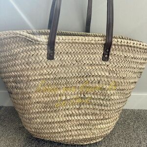 New Straw Beach Bag